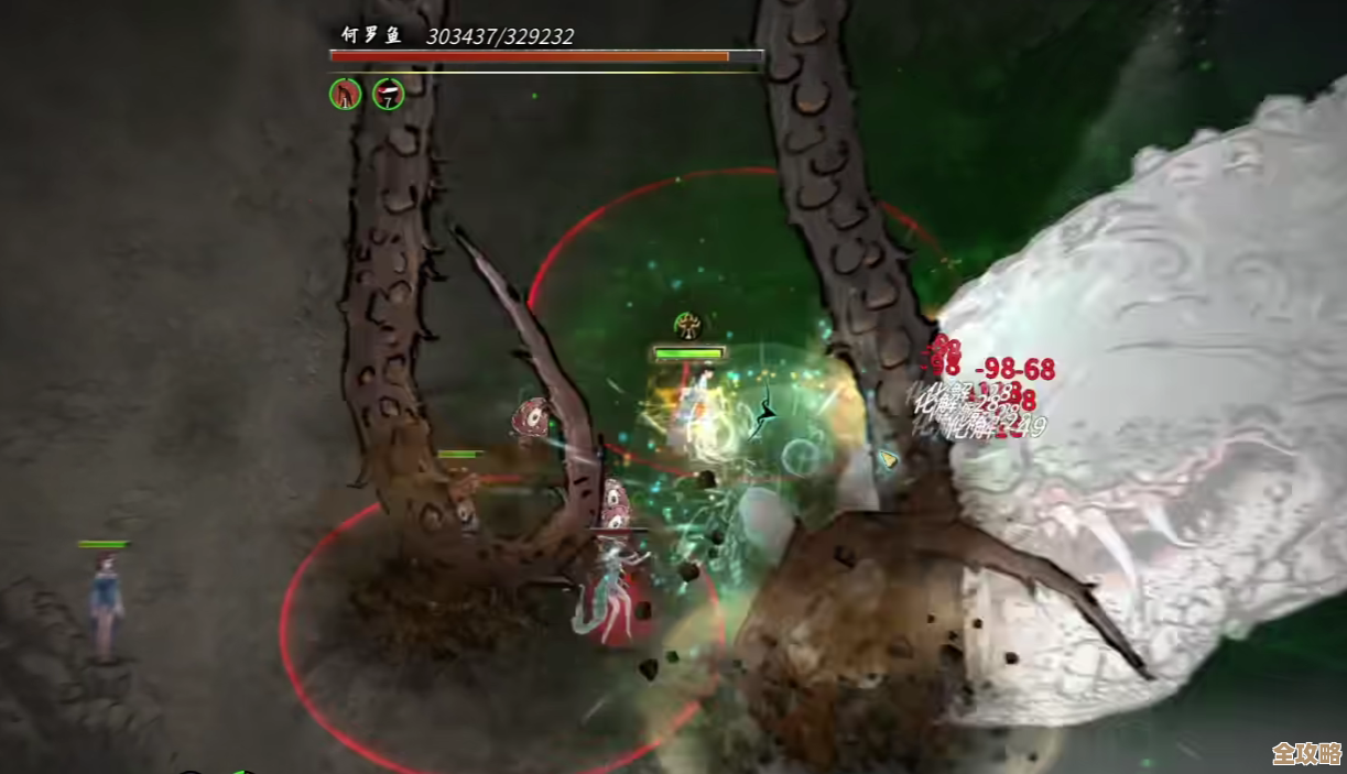 鬼谷八荒里对付何罗鱼的套路和踩点，简单思路和几个小技巧随便看看